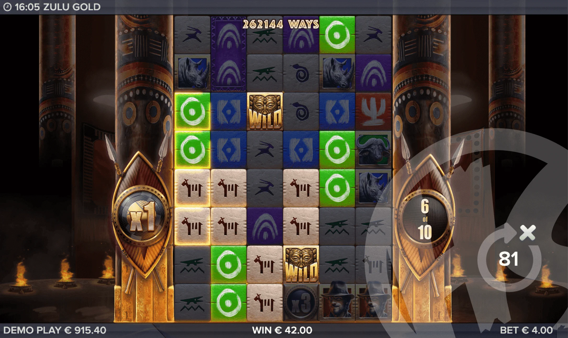 Zulu Gold Slot Review pic 3